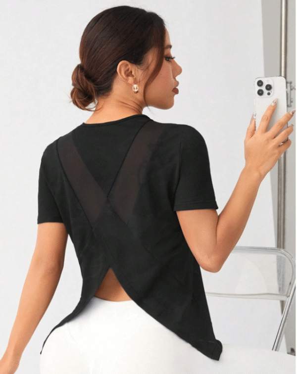 blusa cruzada